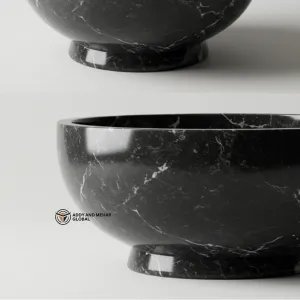 Designer Serving Bowl – Premium Tableware Piece Handcrafted Decorative Bowl – Luxury Home Accent