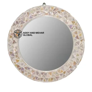 Luxury Handcrafted Wall Mirror – Decorative Statement Piece Modern Home Décor Accent