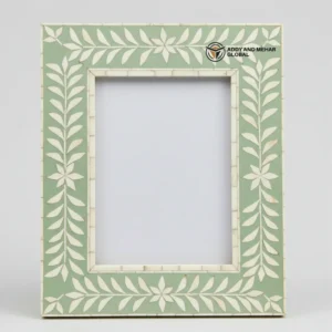 Green Decorative Photo Frame Elegant Modern Picture Frame for Home & Office Decor