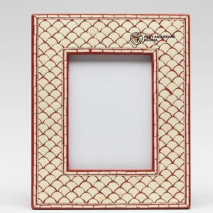 Red Decorative Photo Frame – Elegant Designer Picture Frame for Home & Office Decor